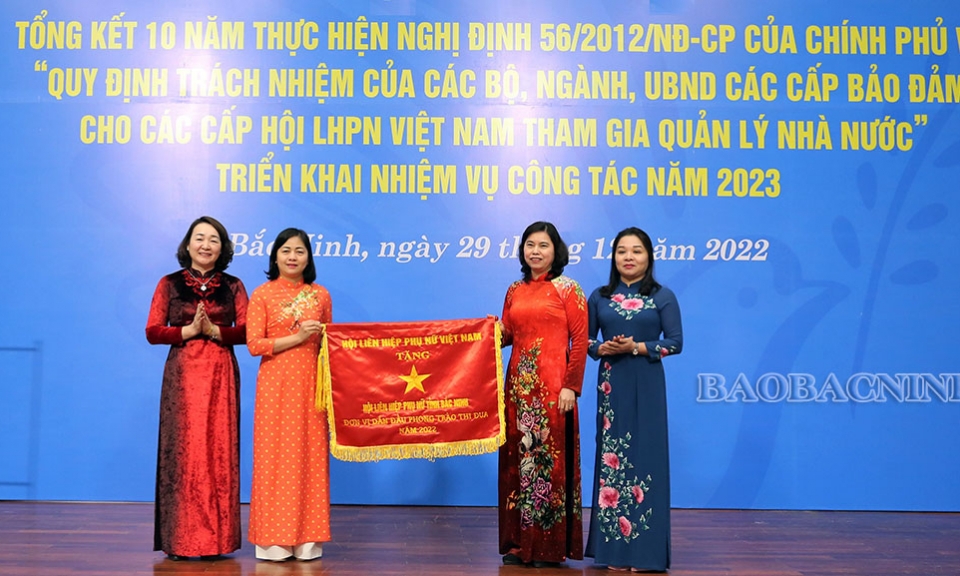 Hội LHPN tỉnh tổng kết 10 năm thực hiện Nghị định 56 của Chính phủ