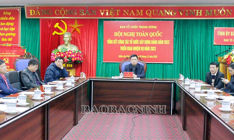 Triển khai nhiệm vụ công tác tổ chức xây dựng Đảng năm 2023