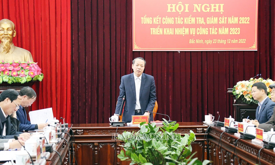 Triển khai nhiệm vụ công tác kiểm tra, giám sát của Đảng năm 2023