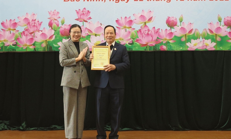 Trao giải các cuộc thi sáng tác văn học nghệ thuật năm 2022