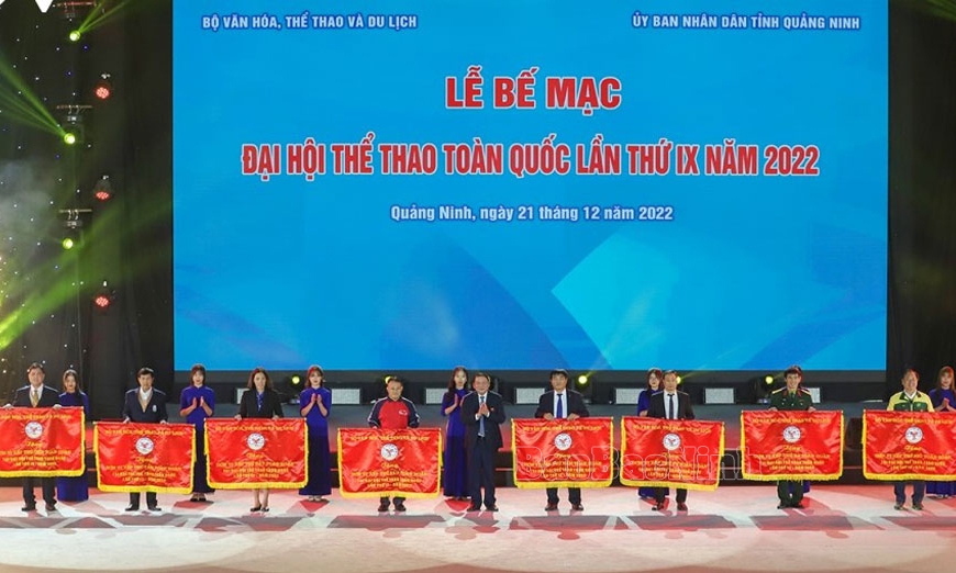 Bế mạc Đại hội Thể thao toàn quốc lần thứ IX