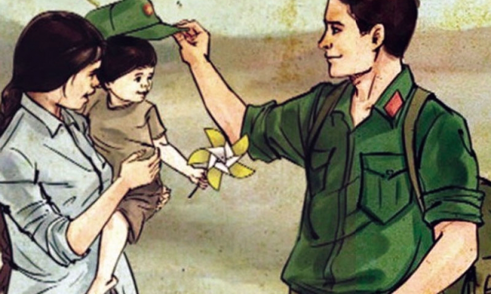 Tình yêu thơ của một cựu chiến binh