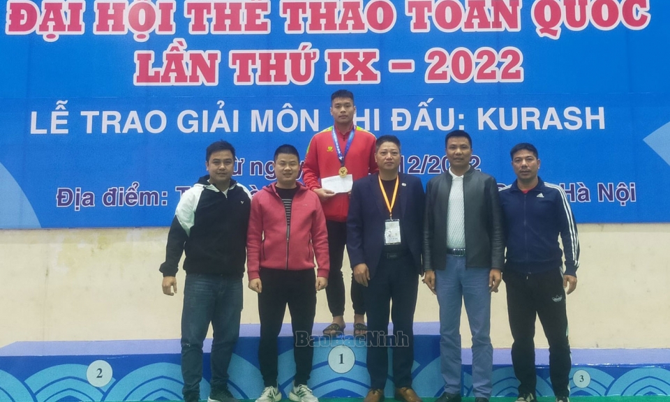 Bắc Ninh giành 10 huy chương môn Cử tạ và Kurash tại Đại hội Thể thao toàn quốc