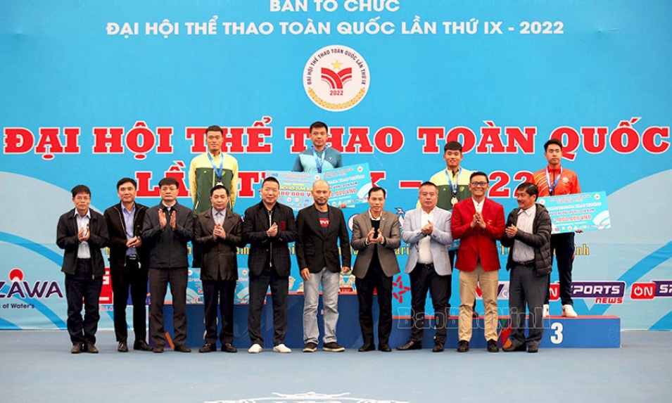 Bế mạc môn Quần vợt Đại hội Thể thao toàn quốc lần thứ IX