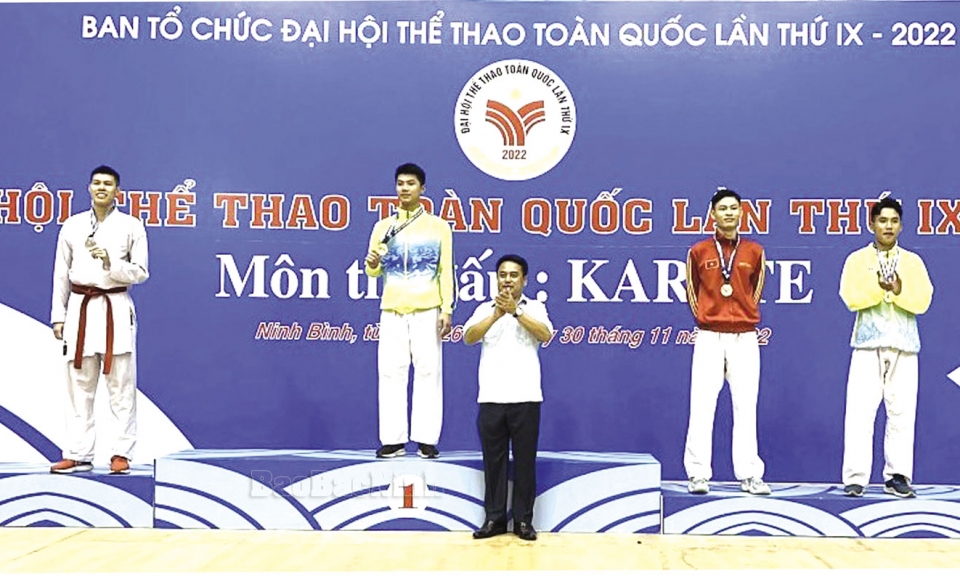 VĐV Bắc Ninh giành HCV đầu tiên ở kỳ Đại hội thể thao thứ IX