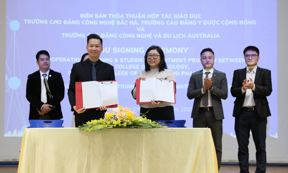 Ký kết thoả thuận hợp tác giáo dục