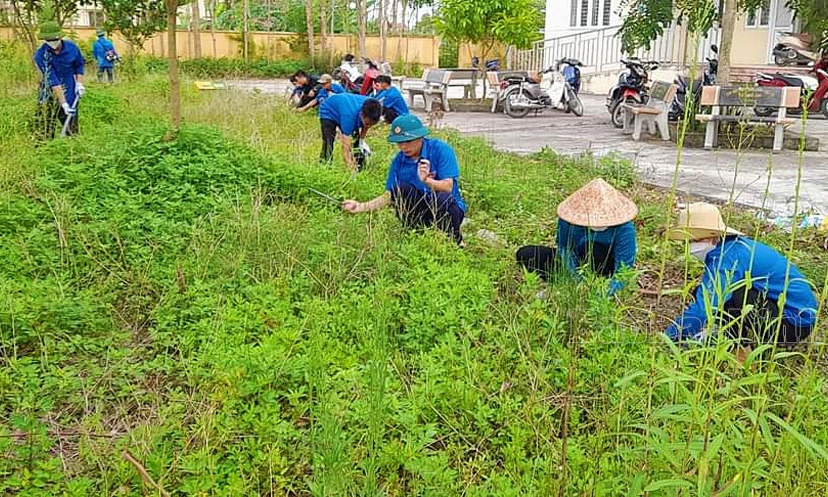 Tuổi trẻ xã Giang Sơn với nhiều hoạt động thiết thực, ý nghĩa