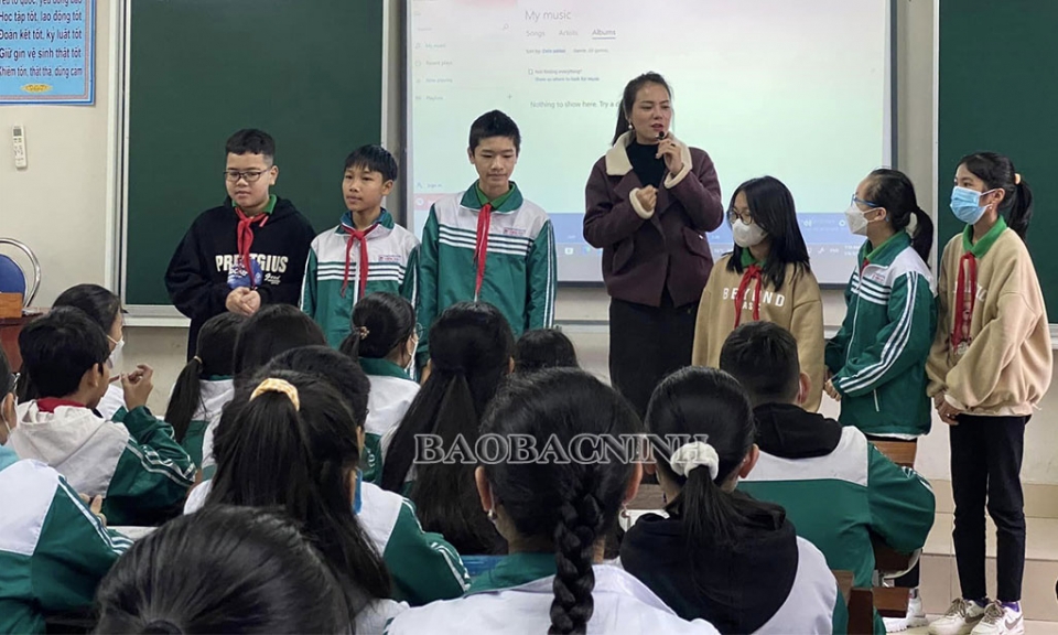 Bồi dưỡng kỹ năng sống cho học sinh