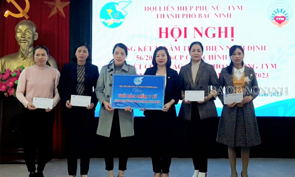 Hội LHPN thành phố Bắc Ninh hỗ trợ hơn 5.400 lượt hội viên vay vốn phát triển kinh tế