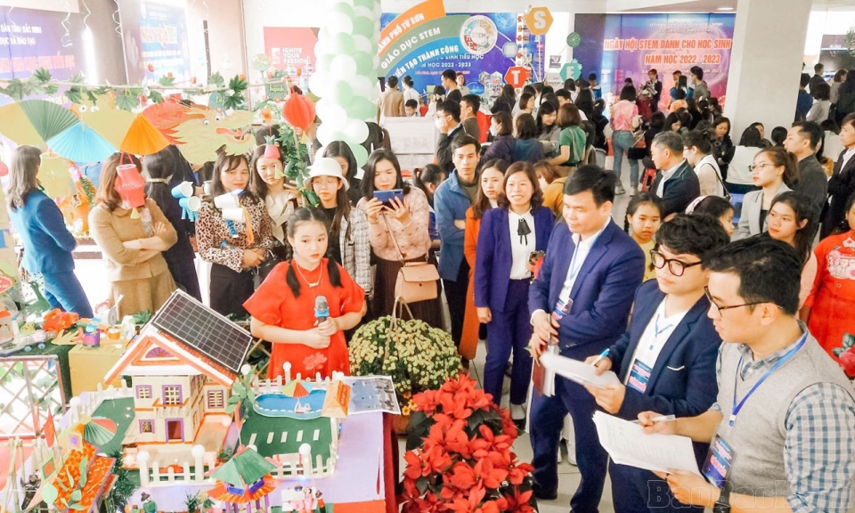 Ấn tượng ngày hội STEM học sinh tiểu học Bắc Ninh