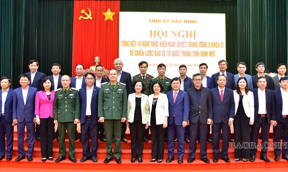Tổng kết 10 năm thực hiện Nghị quyết Trung ương 8 (khoá XI) về Chiến lược bảo vệ Tổ quốc trong tình hình mới