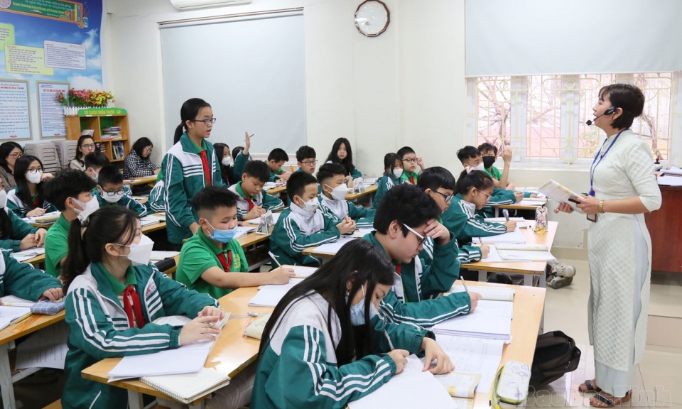 95 giáo viên THCS dự Hội thi giáo viên dạy giỏi cấp tỉnh