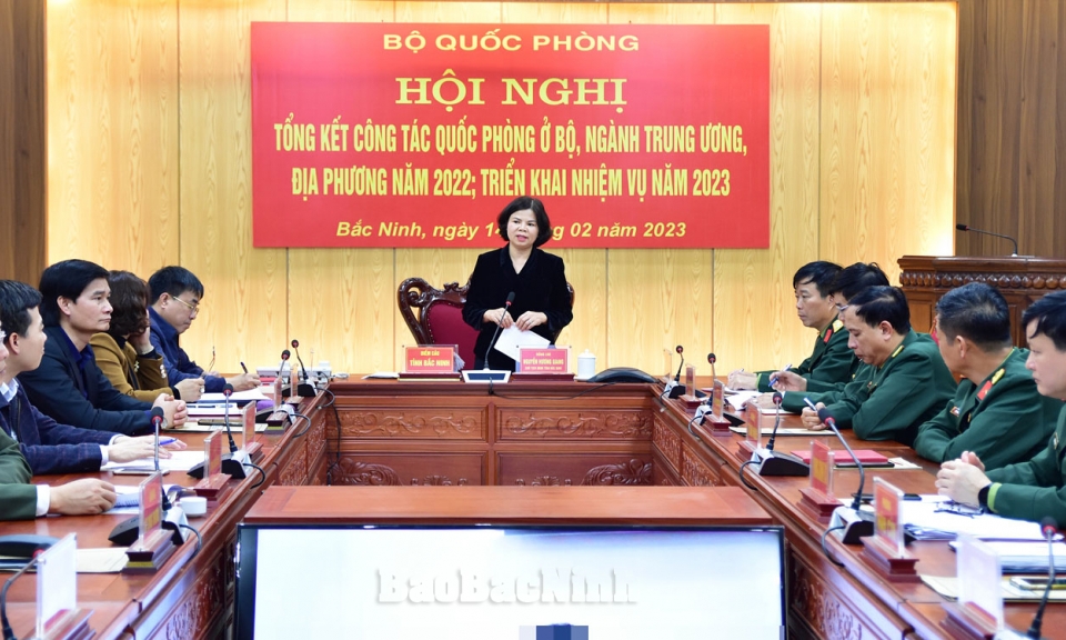 Tổng kết công tác quốc phòng ở Bộ, ngành Trung ương, địa phương năm 2022