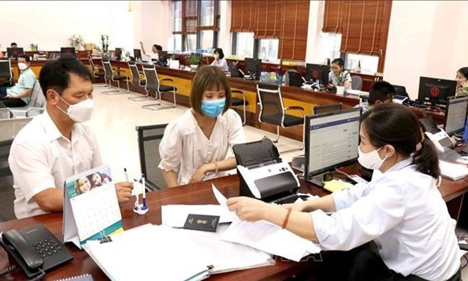 Nhiều cơ quan, đơn vị có tỷ lệ hồ sơ nộp trực tuyến đạt 100%