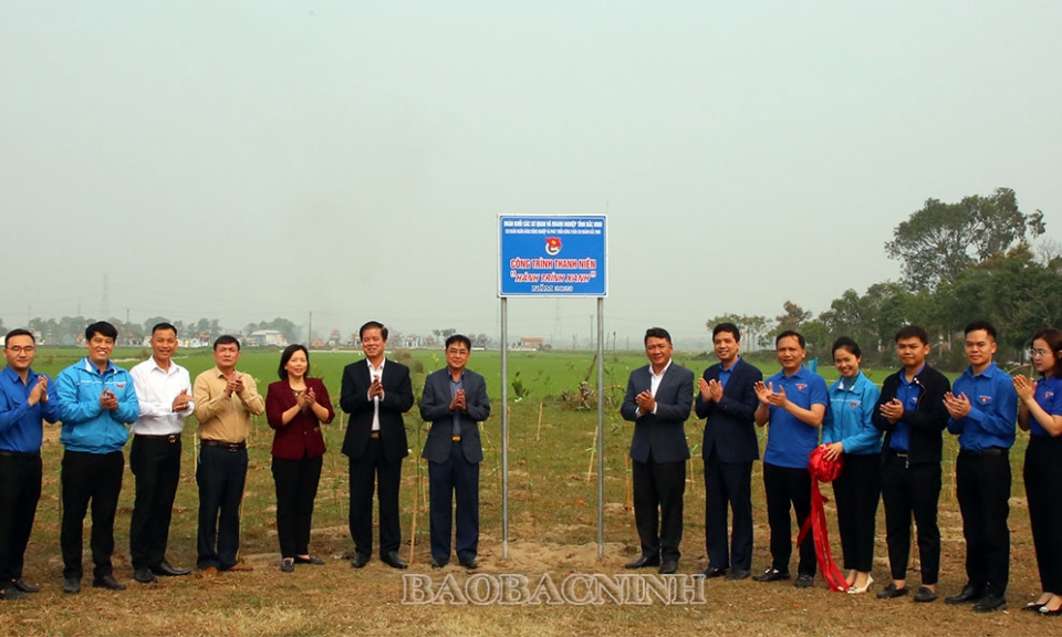 Khánh thành công trình thanh niên “Hành trình xanh”
