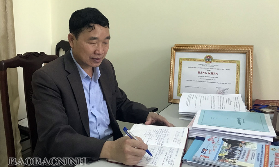 Cán bộ Hội tâm huyết với phong trào