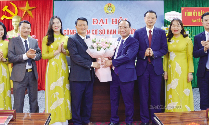 Đại hội Công đoàn cơ sở  Ban Tổ chức Tỉnh ủy lần thứ IX