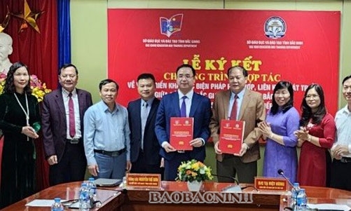 Sở GD-ĐT Bắc Ninh và Bắc Giang ký kết hợp tác phát triển giáo dục và đào tạo