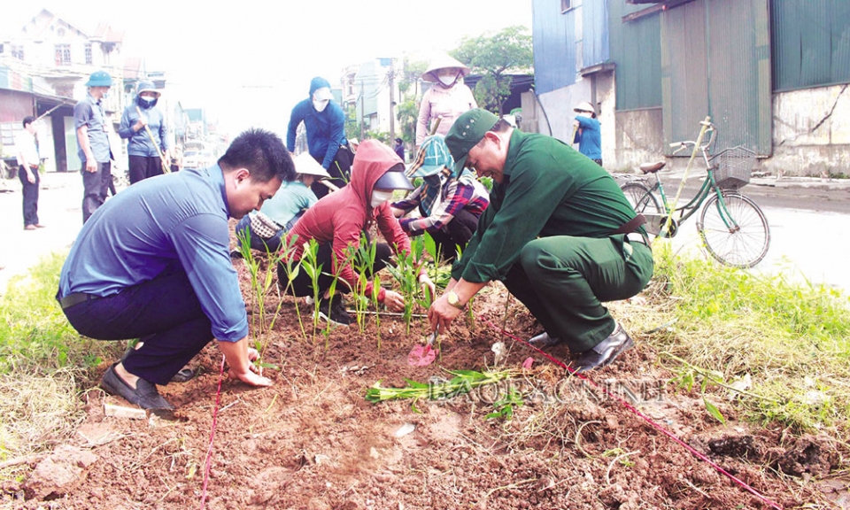 Chung tay xây dựng đô thị văn minh