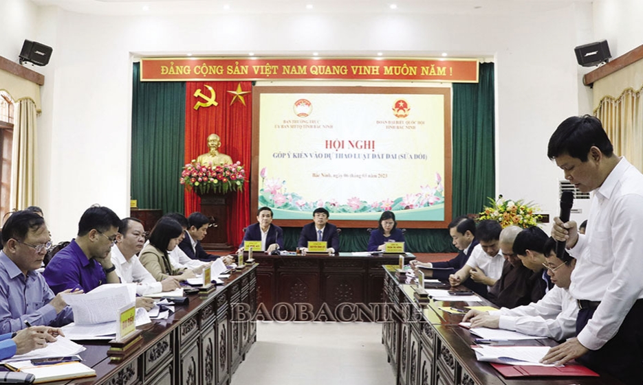 Góp ý kiến vào Dự thảo Luật Đất đai (sửa đổi)