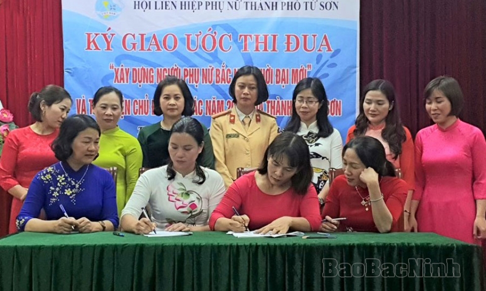 Phát động phong trào “Xây dựng người phụ nữ thành phố Từ Sơn thời đại mới”