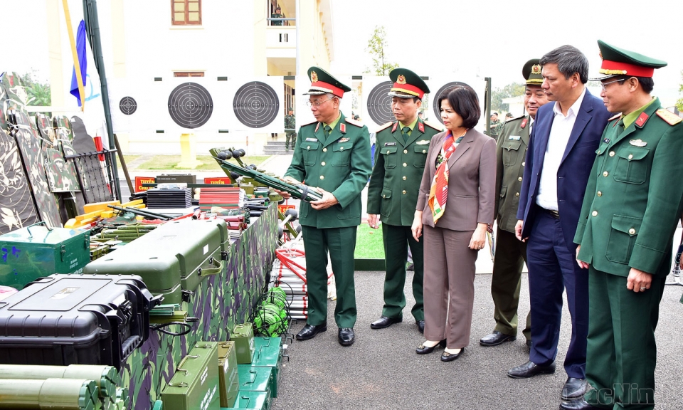 Bộ CHQS tỉnh ra quân huấn luyện năm 2023