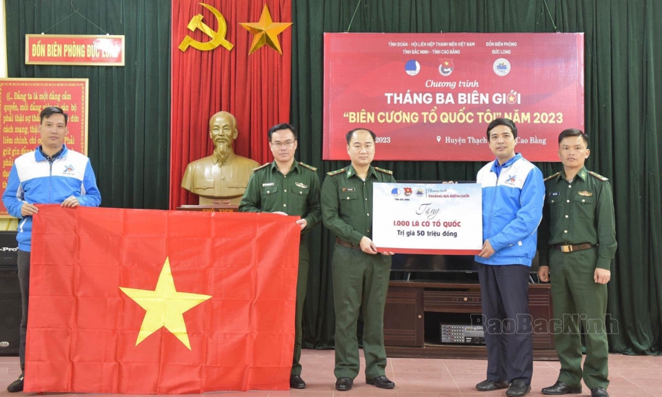 Nhiều hoạt động trong chương trình “Tháng Ba biên giới”