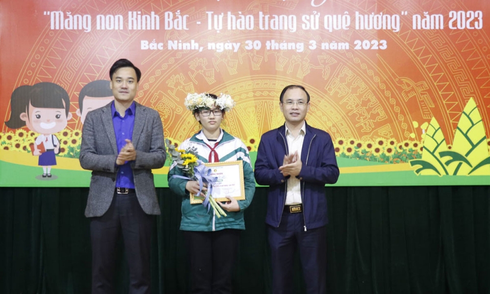 Chung kết cuộc thi “Măng non Kinh Bắc-Tự hào trang sử quê hương”