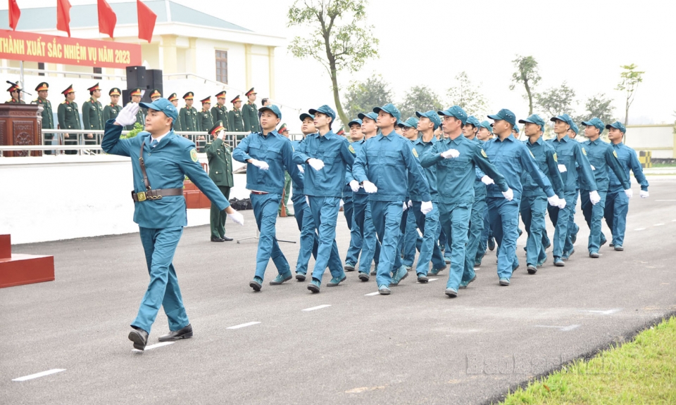 Xây dựng dân quân tự vệ “vững mạnh, rộng khắp” trong tình hình mới