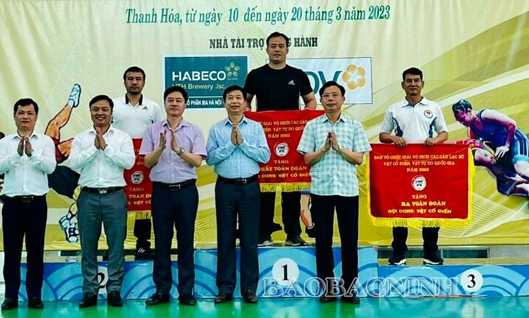 Bắc Ninh Nhất toàn đoàn nội dung vật cổ điển giải vô địch các Câu lạc bộ Vật cổ điển, Vật tự do Quốc gia