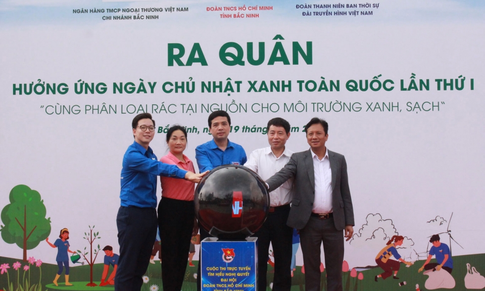 Ra quân hưởng ứng Ngày Chủ nhật xanh toàn quốc
