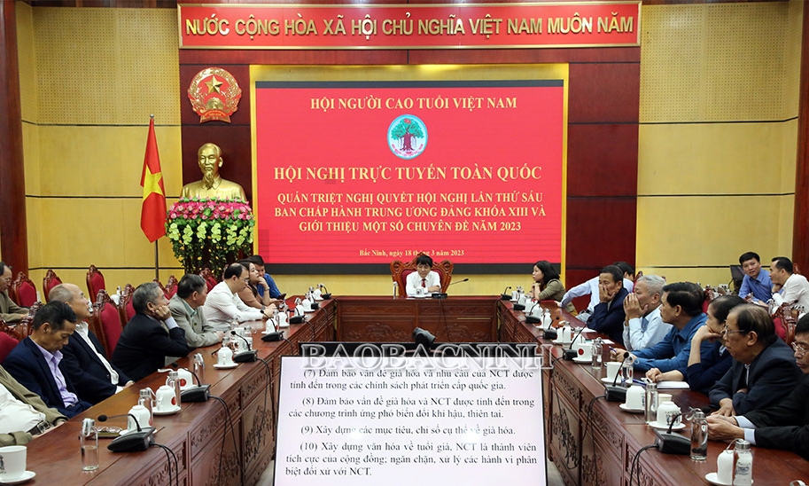 Quán triệt Nghị quyết Hội nghị Trung ương 6 (khóa XIII) về người cao tuổi