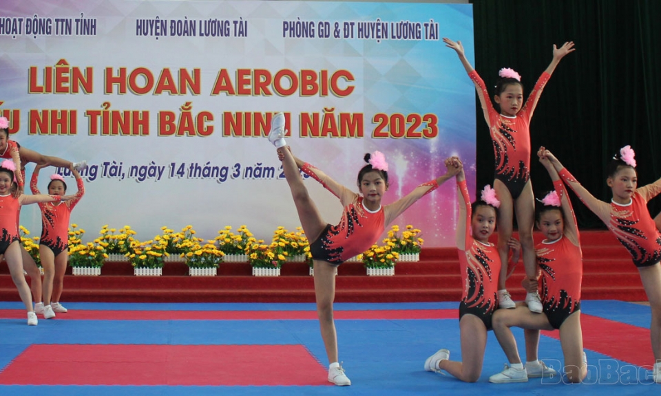 Liên hoan Aerobic thiếu nhi tỉnh Bắc Ninh năm 2023