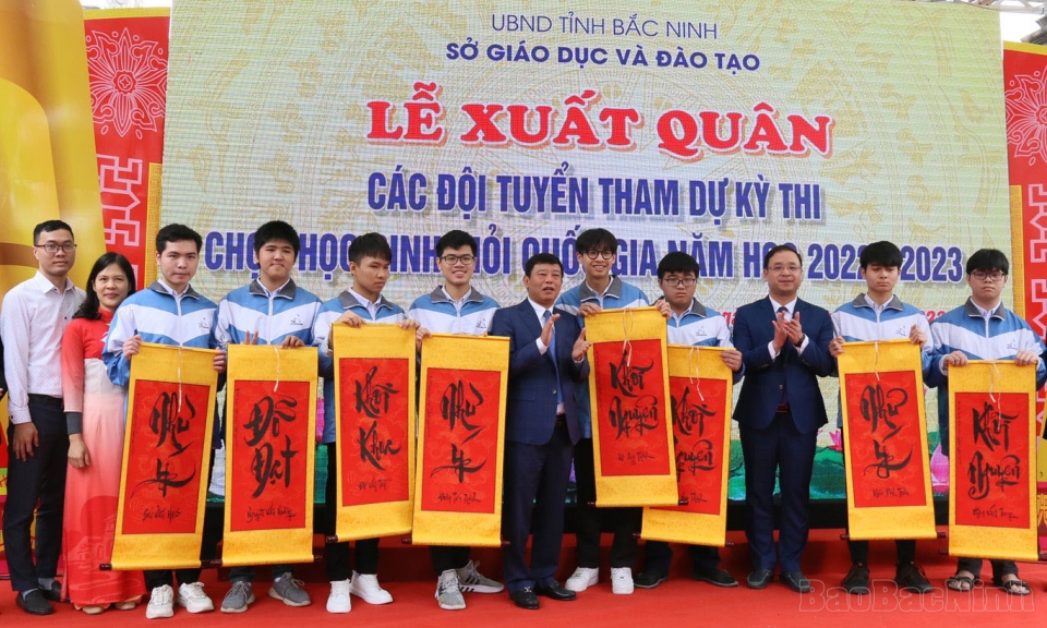 Bắc Ninh tiếp tục dẫn đầu toàn quốc về tỷ lệ thí sinh đạt giải học sinh giỏi quốc gia