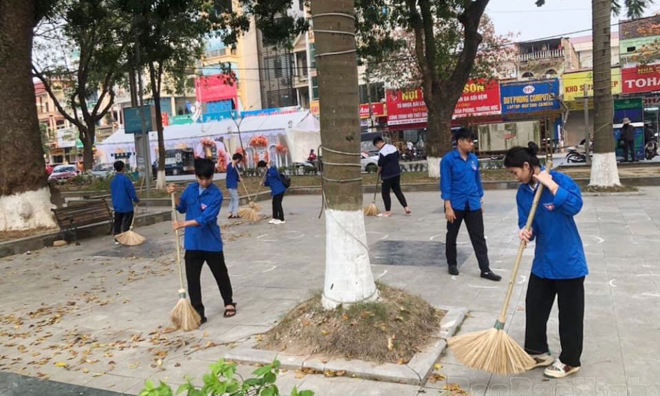 Hơn 1.500 đoàn viên, thanh niên tham gia Ngày cao điểm tình nguyện xây dựng Nông thôn mới
