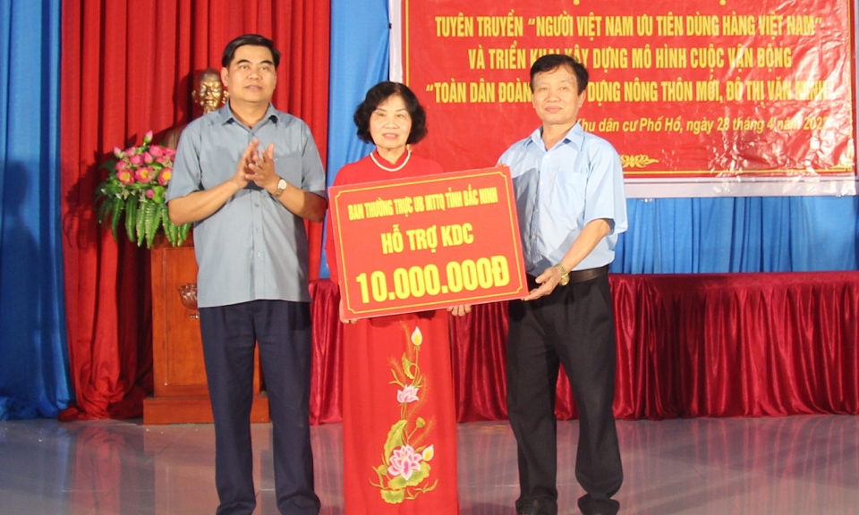 Triển khai mô hình “Toàn dân đoàn kết xây dựng Nông thôn mới, đô thị văn minh” tại Thuận Thành