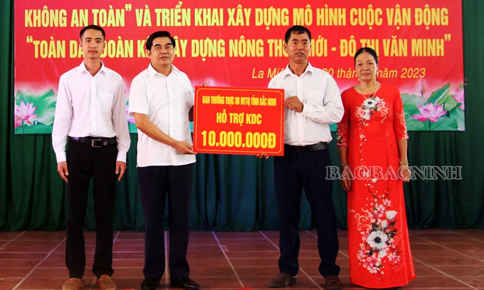 Triển khai mô hình “Toàn dân đoàn kết xây dựng nông thôn mới, đô thị văn minh”