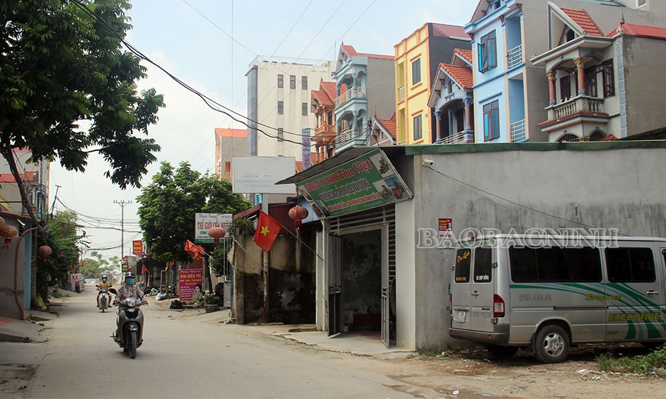 Bình quân mỗi xã của huyện Yên Phong đạt chuẩn 10 tiêu chí theo Bộ tiêu chí xã Nông thôn mới nâng cao