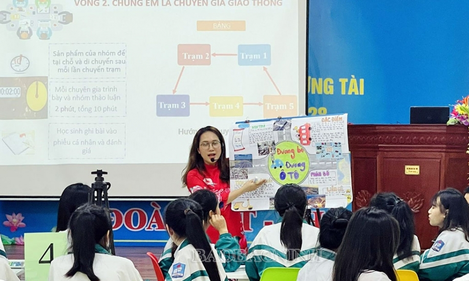 Sinh hoạt chuyên môn cấp tỉnh môn Địa lí theo Chương trình Giáo dục phổ thông 2018