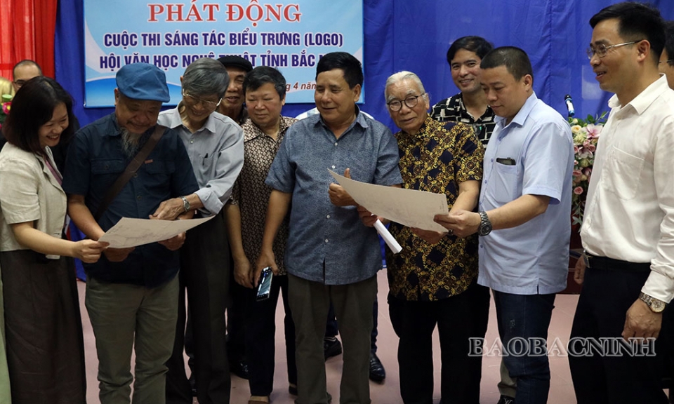 Phát động Cuộc thi sáng tác biểu trưng Hội Văn học Nghệ thuật tỉnh Bắc Ninh