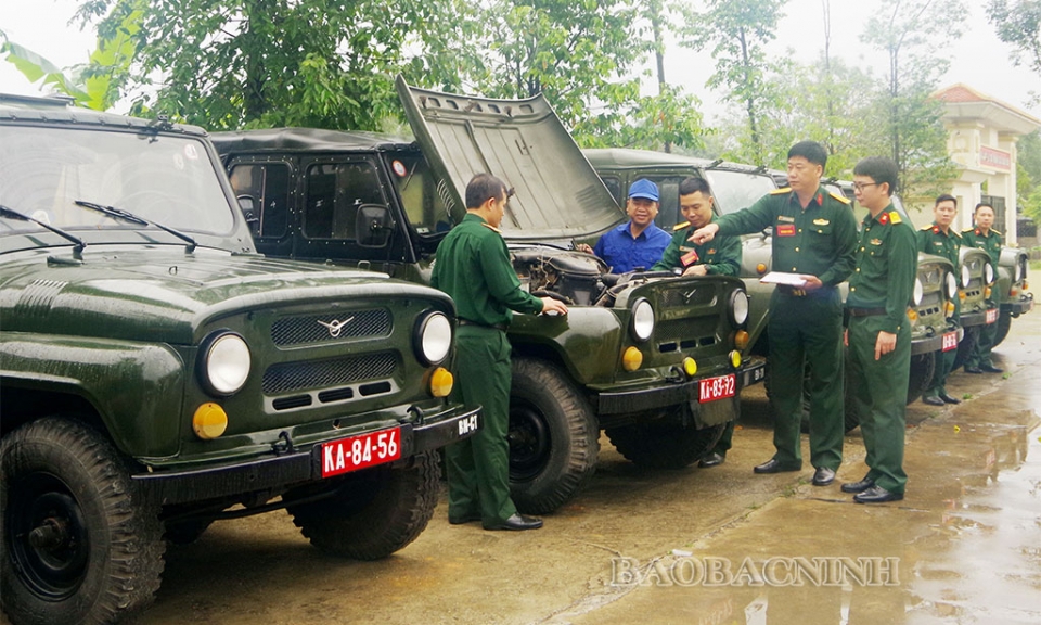 Quân khu 1 phúc tra, đánh giá chất lượng vũ khí, trang bị kỹ thuật