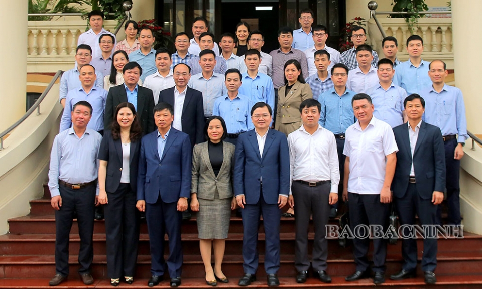 Bí thư Tỉnh ủy Nguyễn Anh Tuấn dự sinh hoạt Chi bộ Ban Quản lý khu vực phát triển đô thị Bắc Ninh