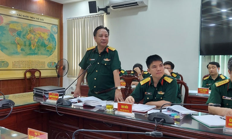 Bệnh viện Quân y 110:  Tổng kết thực hiện Luật Sĩ quan