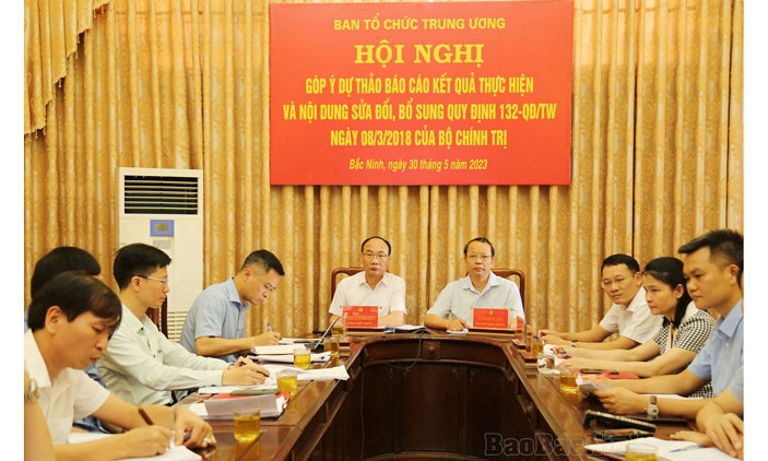 Lấy ý kiến góp ý sửa đổi, bổ sung Quy định 132-QĐ/TW