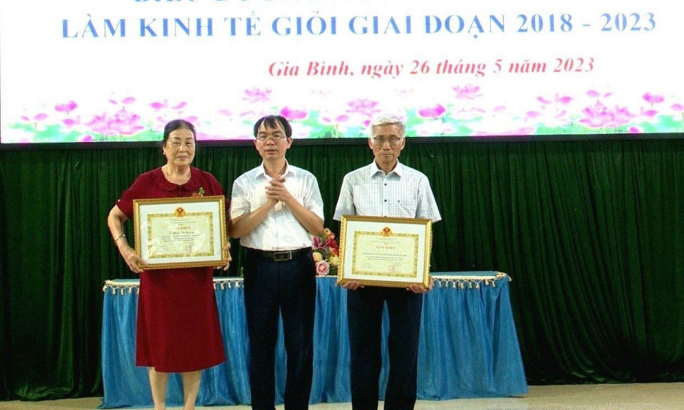 Huyện Gia Bình biểu dương Người cao tuổi làm kinh tế giỏi