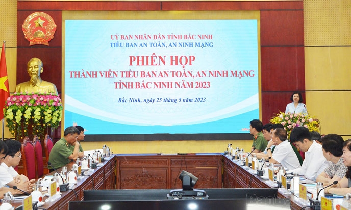 Kiện toàn thành viên Tiểu ban An toàn, An ninh mạng tỉnh