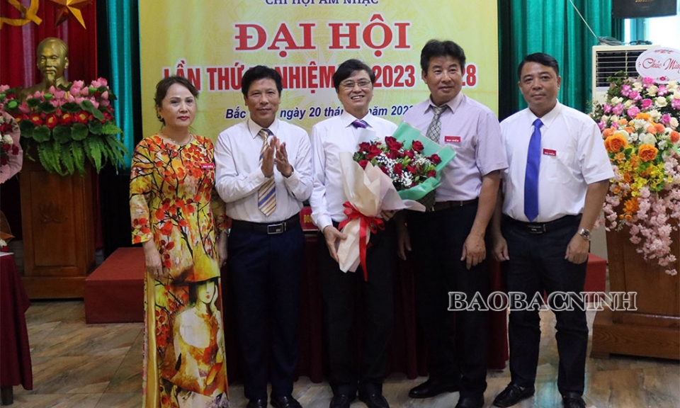 Đại hội Chi hội Âm nhạc nhiệm kỳ 2023-2028