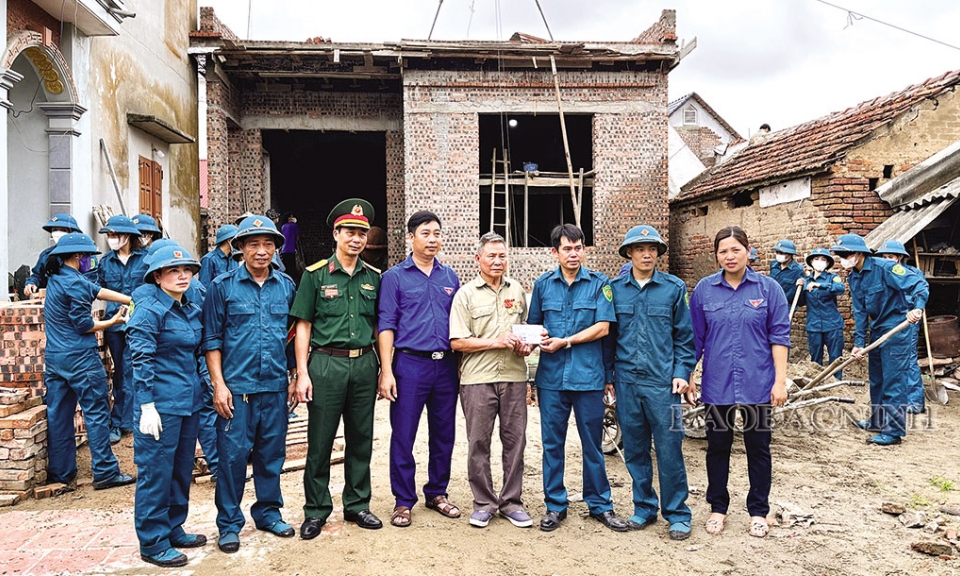 Dân quân tự vệ Thuận Thành  nâng cao chất lượng huấn luyện và dân vận