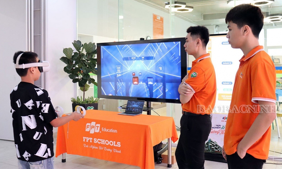 Hoạt động trải nghiệm tại trường Tiểu học, THCS và THPT FPT Bắc Ninh