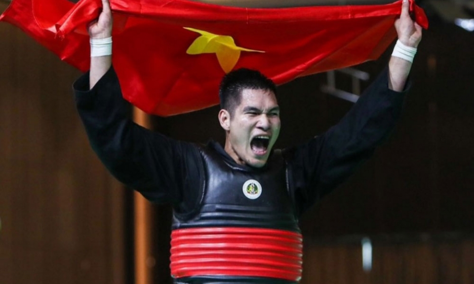 Võ sĩ Nguyễn Duy Tuyến (Bắc Ninh) giành HCV SEA Games 32